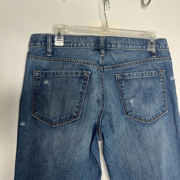 Loft Jean 100% cotton boyfriend jeans size 6 slightly
Distressed button fly - Picture 5 of 6